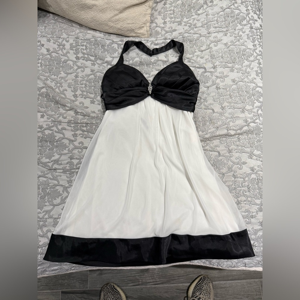 Black and White Dress